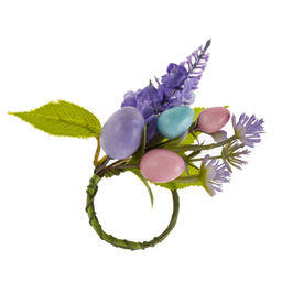 Набор из 4-х колец для салфеток "Пасхальных", L7 W3 H20 см