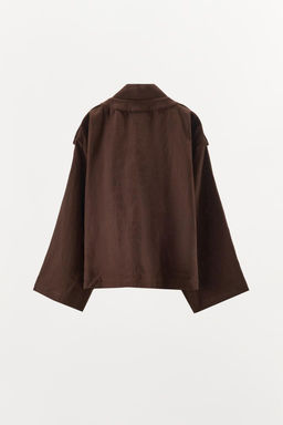 LIMITED EDITION 100% LINEN KIMONO JACKET - Zara фото 7