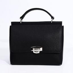 Сумка женская TEXTURA, мессенджер, средний размер, цвет чёрный