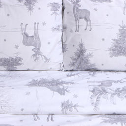 Постельное бельё LoveLife евро Зимняя сказка, 200х217см, 225х240см, 50х70см-2шт, 100%хлопок, сатин  фото 3