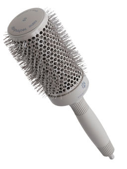 Kristaller Термобрашинг для укладки волос / Ceramic + Ionic TG-X27/53, 53 мм, серый