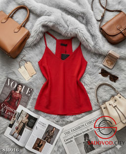 Майка женская однотонная - Bruno фото 9