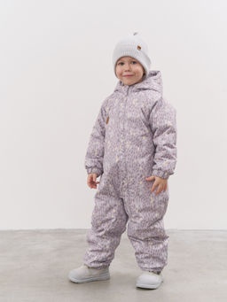 Комбинезон демисезонный мембранный Солнечные зайчики - серый 0+ - Bungly фото 6