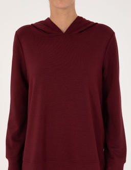Свитшот Pierre Cardin Oversize вишневый