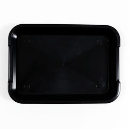 Туалет средний без сетки 36×26×6.5 см, чёрный