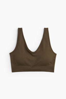 Sujetador de deporte seamless Light Support - H&m фото 5