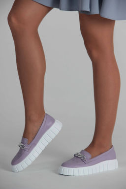 Лоферы туфли 145.91505w.Лиловый