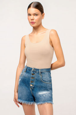 Арт. 3752/4 Майка женская 40-48 (5 шт) Цвет:бежевый