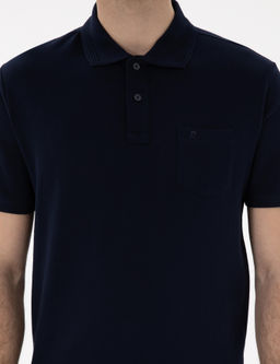 Lacivert Regular Fit K_vr_lmaz Polo Yaka Basic Ti__rt - Pierre cardin фото 6
