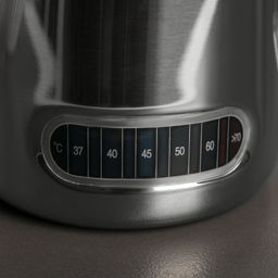 Молочник питчер, 600 мл, с индикатором температуры, нержавеющая сталь, 304 сталь, хромированный - Simaland фото 2