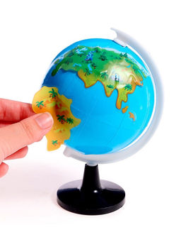 Развивающий набор Глобус - изучаем животный мир - Эврики фото 8