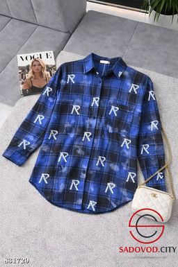 Рубашка женская с принтом