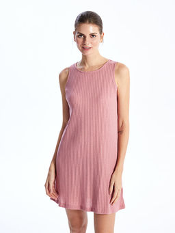 Kad?n Bisiklet Yaka D?z Gecelik