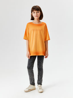 ACOOLA / Брюки детские для девочек (лосины) Karia светло-серый  фото 3