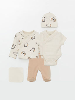 Bisiklet Yaka Premat?re Erkek Bebek Hastane ??k?? Seti