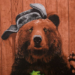 Полотенце Банька парит 60х146 см, 100% хлопок 160гр/м2 - Этель фото 3