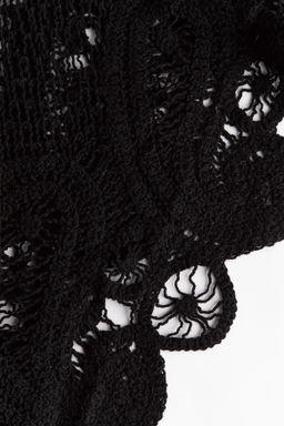 Top asim?trico efecto crochet - H&m фото 5