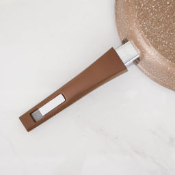 Сковорода 26см АП Гранит brown со съемной ручкой и стеклянной крышкой арт.С026806 - Мечта фото 6