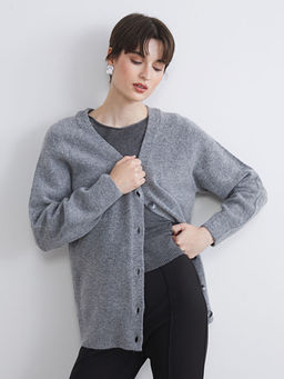 V Yaka Kad?n Triko H?rka