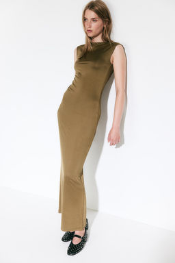 Vestido ajustado con falda sirena - H&m фото 3