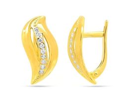 Серьги, куб.циркон., СПН373п