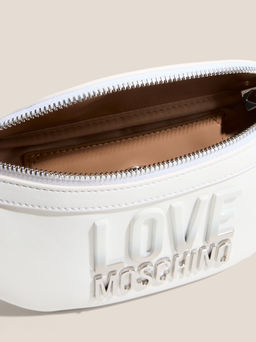 Женская поясная сумка LOVE MOSCHINO PRISM Артикул 4462147, белый - Just cavalli фото 4