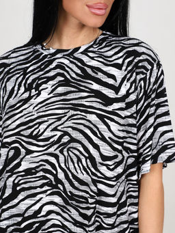 764 ЖЕНСКИЙ КОСТЮМ (брюки) (Зебра/серый) - А-дина фото 6