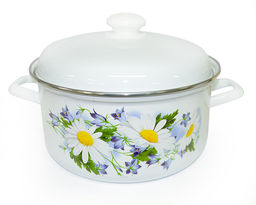 Кастрюля 4,5л 1515 АП2/4 "Ромашковое поле"