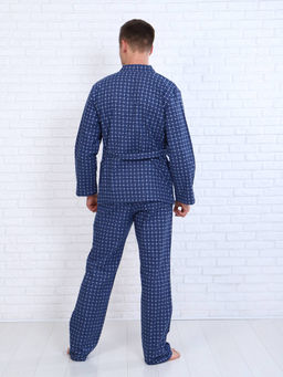 Пижама мужская,модель203,фланель (Альберто, вид 5) - Ивановотекстиль фото 3