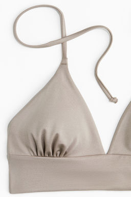 Top de bikini triangular con relleno - H&m фото 5
