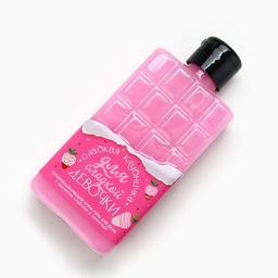 Гель для душа Для сладкой девочки, 300 мл, аромат клубники в шоколаде, Чистое счастье  фото 3