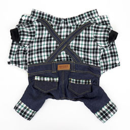 Комбинезон Men, размер М (ДС 30 см, ОГ 40 см, ОШ 30 см), синий - Simaland фото 7