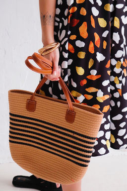 Martichelli Платье летнее чёрное с принтом  фото 8