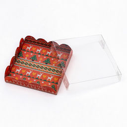 Цена за 5 шт. Коробка для печенья, «Скандинавия», 12×12×3 см