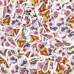 Вафельная посыпка Радужный единорог, 6 г