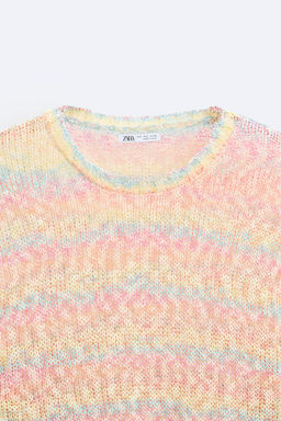 INSIDE OUT-EFFECT TEXTURED SWEATER - Zara фото 9