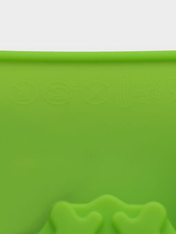 Форма для выпечки новогодняя Доляна Снежинка, силикон, 30?17.5 см, 11 ячеек, салатовая