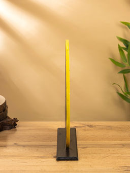 Сувенир «Яйцо», 25×6×30 см, жёлтый