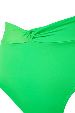 TRENDYOLMILLA Siyah Dugumlu Yuksek Bel Regular Bikini Alt? TBESS24BA00005  фото 7
