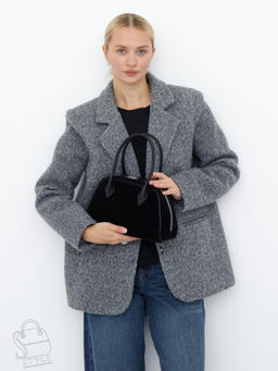 Сумка женская кожаная 88018NN black  Natale Navetta в Новосибирске