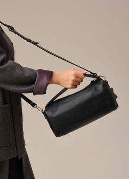 Кожаная сумка Solea DBR 31365 черный  фото 5