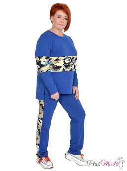 Толстовка Модель №1122 размеры 44-84 - Plusmoda фото 6