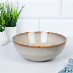 Салатник 750 мл тарелка глубокая / 88014-6,5 /уп 6/24/ Глазурованное реактивное покрытие / 746239