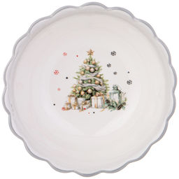 САЛАТНИК AGNESS С НОВЫМ ГОДОМ! 20,5*7,5 СМ (КОР=18ШТ.)  фото 3