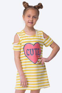 Летнее платье с лайкрой для девочки Bonito