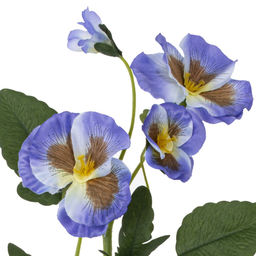 Цветок искусственный "Фиалка", L12 W8 H38 см