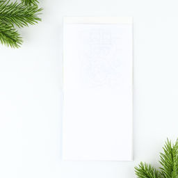 Подарочный набор новогодний, блокнот-раскраска и восковые мелки «Ты лучший»