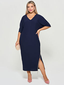 Платье 0349-1п тёмно-синий - Dora фото 33