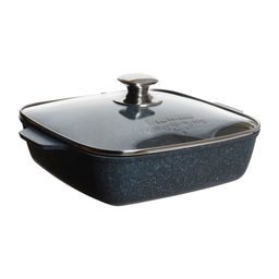 Жаровня квадратная 24х24 см АП "Premium" (blue) арт. 37903 /МЕЧТА/