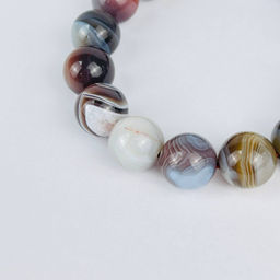 Браслет из ботсванского Агата 17,5 см